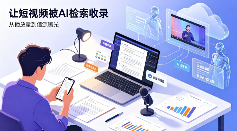 万江区短视频创作者新必修课：吃透 GEO 优化，让抖音内容被豆包、DeepSeek、元宝智能体收录